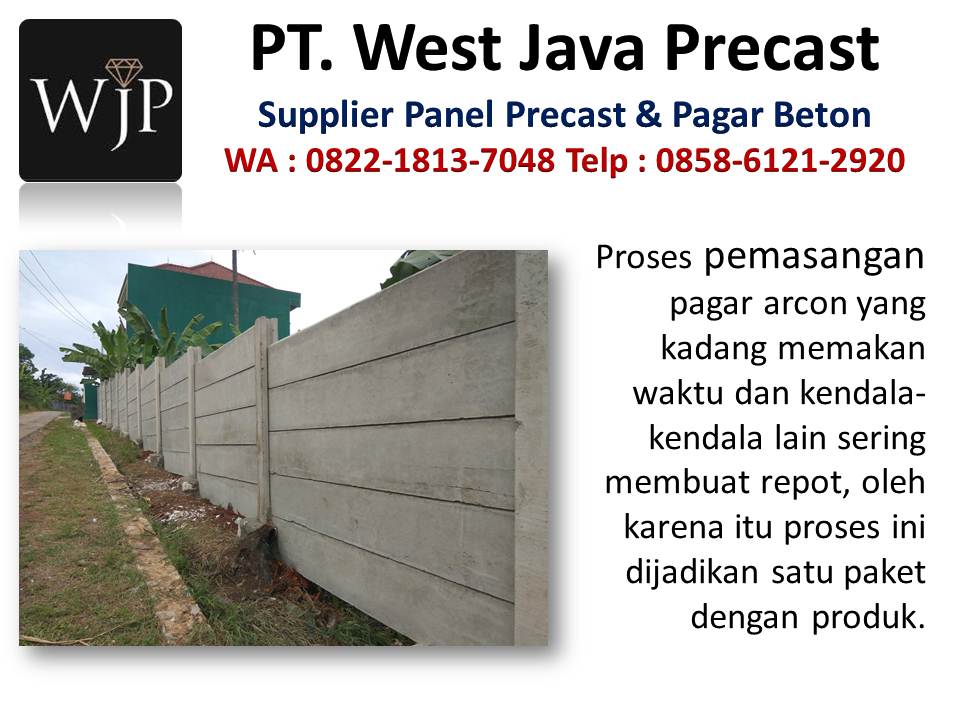 Pabrik pagar dari beton hubungi wa : 085861212920, tempat produksi pagar beton di Bandung Harga-pagar-beton-minimalis-2015-1